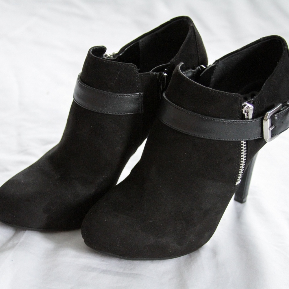Fergalicious Ankle Booties in Black